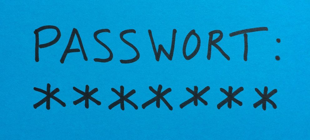 Sicheres Passwort - eine Anleitung